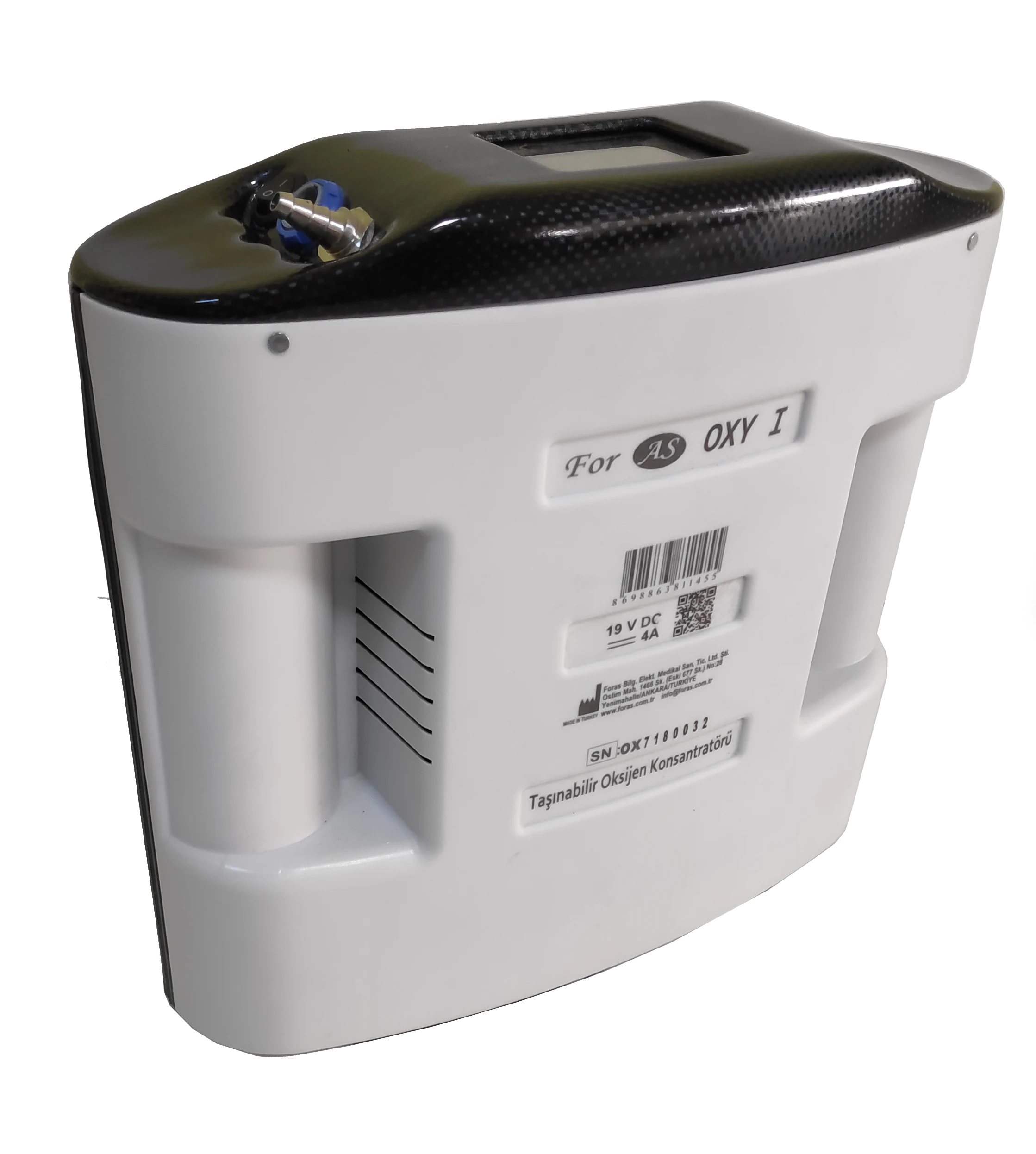 FORAS OXY I Taşınabilir Oksijen Konsantratörü